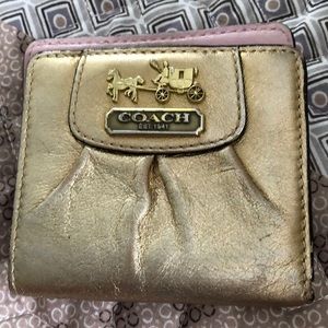 Coach mini wallet